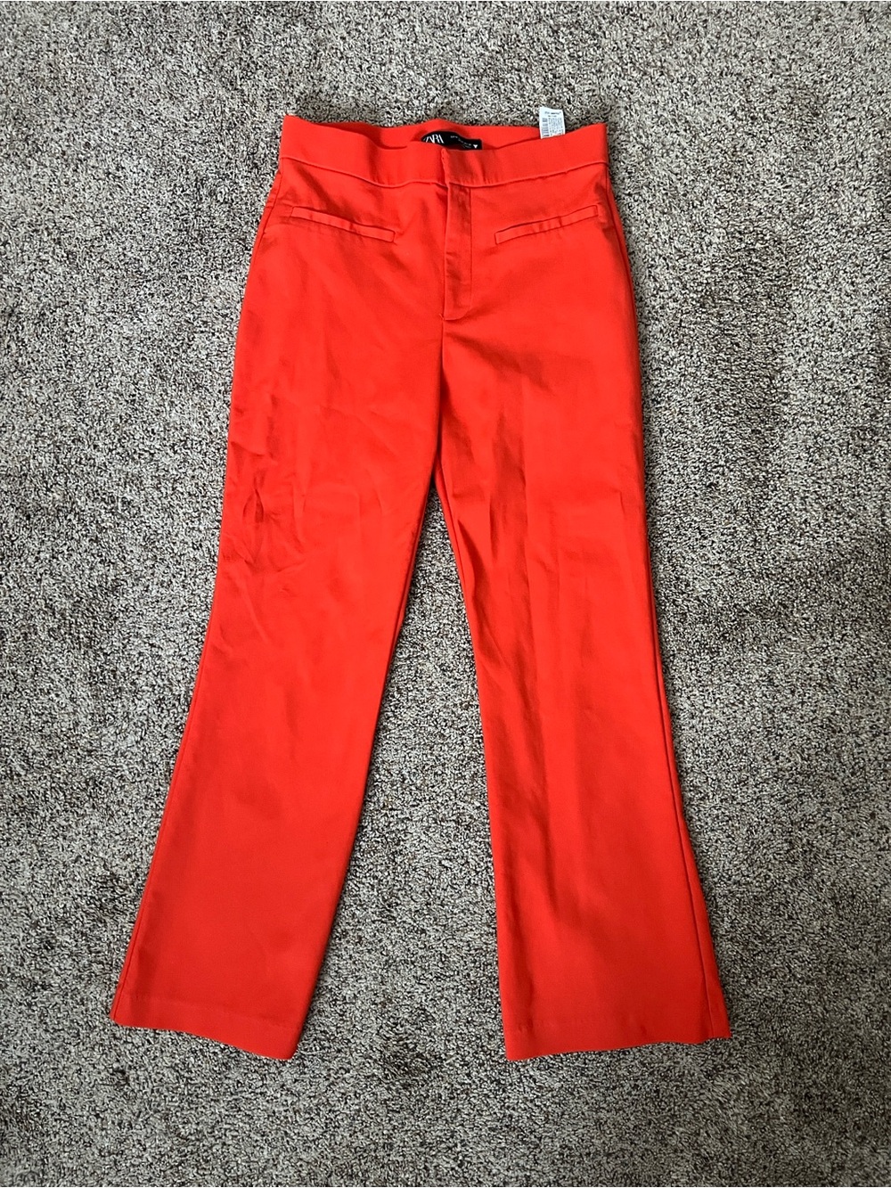 Zara Orange Trouser